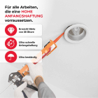 Everglue 1K MS Felsenfest für Wand- und Deckenmontage schwerer Bauteile mit sofortiger Anfangshaftung weiß 450g Kartusche