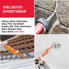 Everglue 1K MS Felsenfest for wall and ceiling mounting of heavy components with immediate initial adhesion white 450g cartridge