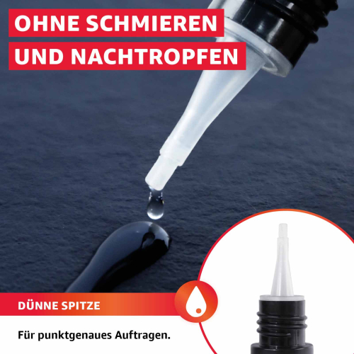 Everglue Sekundenkleber Cyanacrylat mittelviskos 20g Dosierflasche