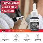 Everglue Sekundenkleber Cyanacrylat mittelviskos 20g Dosierflasche