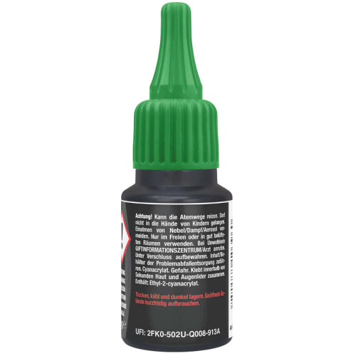 Everglue Sekundenkleber Cyanacrylat hochviskos 20g Dosierflasche