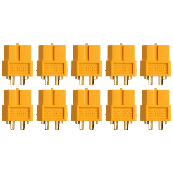 YUKI MODEL gold connector XT60 10 sockets