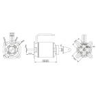 SPITZ Brushless Motor 4260-06 600KV