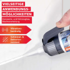 Everglue Caravan Glue 1K MS adesiva per montaggio resistente ai raggi UV bianco 300g cartuccia automatica