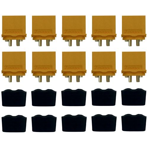 AMASS gold connector XT60L 10 plugs