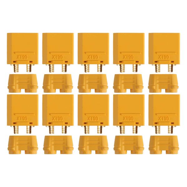 AMASS gold connector XT90 10 plugs