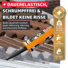 Everglue MK Pro 1K MS Polymer Klebstoff Dichtstoff UV-beständig schwarz 440g Kartusche