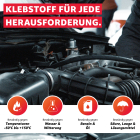 Everglue 2K MMA Everbond 3001 Hochleistungsklebstoff 50ml Doppelkartusche 10:1