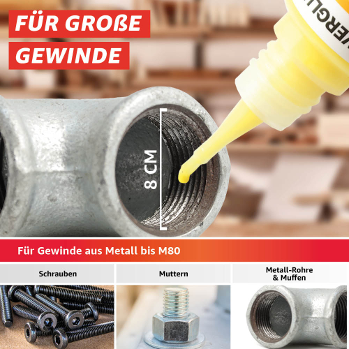 Everglue Schraubensicherung anaerob mittelfest normal...