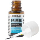 Everglue Primer Haftvermittler Grundierung für PE PP PTFE (Teflon™) Silikon transparent 15ml Glasflasche mit Pinsel