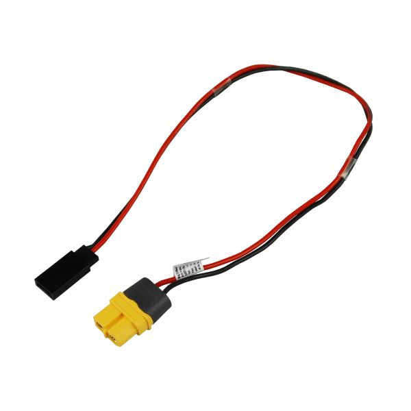 YUKI MODEL RX charging cable XT60 «-» UNI 0,75mm² 30cm