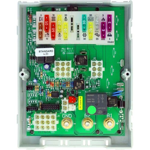 CBE DS300 12V distribution board fuse box with plastic housing and accessories (part number 209000)