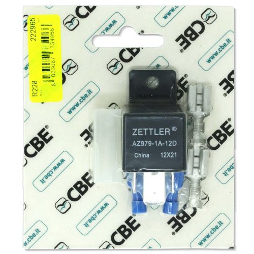 CBE R228 ZETTLER AZ979-1A-12D isolation relay 12V 70A with FASTON connectors suitable for parallel battery operation