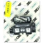 CBE R450 plastic fuse holder with 50A blade fuse and 2 x ring cable lug