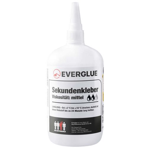 Everglue super glue cyanoacrylate medium viscosity 500g...