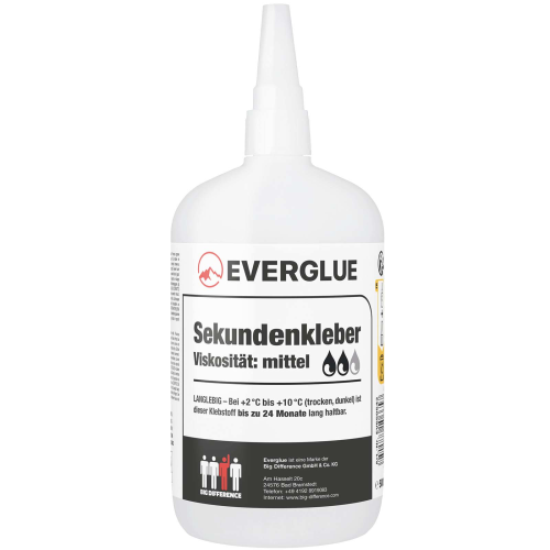Everglue super glue cyanoacrylate medium viscosity 500g...