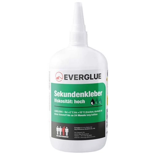 Everglue super glue cyanoacrylate high viscosity 500g...