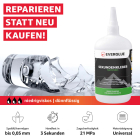 Everglue Sekundenkleber Cyanacrylat hochviskos 500g Dosierflasche