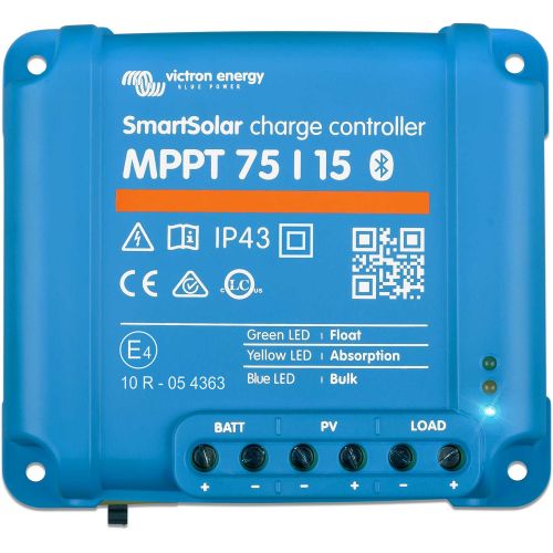 Victron Energy SmartSolar MPPT 75/15 contrôleur de charge solaire 12/24V 15A