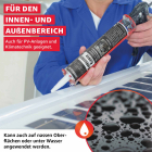 Everglue 1K MS Polymer Karosseriekleber flexibel silikonfrei schwarz 440g Kartusche