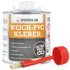 Everglue Teichfolienkleber Quellschweißmittel für Weich-PVC wasserbeständig transparent 200ml Pinseldose