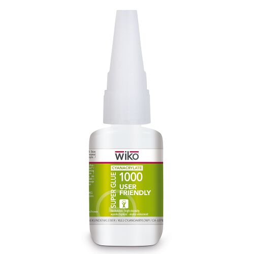 Wiko Super Glue 1000 UF Cyanoacrylate for Metal, Plastic,...