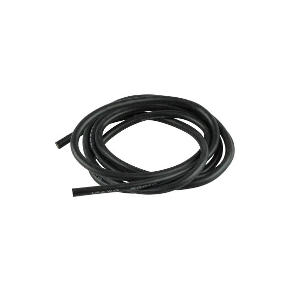 YUKI MODEL silicone cable 2.5mm² x 1000mm black