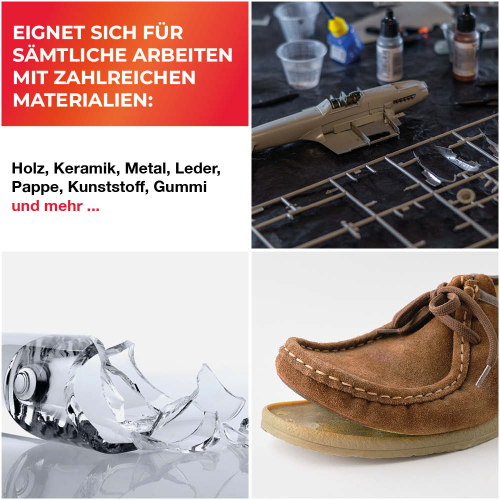 Everglue Sekundenkleber Cyanacrylat niedrigviskos extra lange lagerfähig 20g Dosierflasche