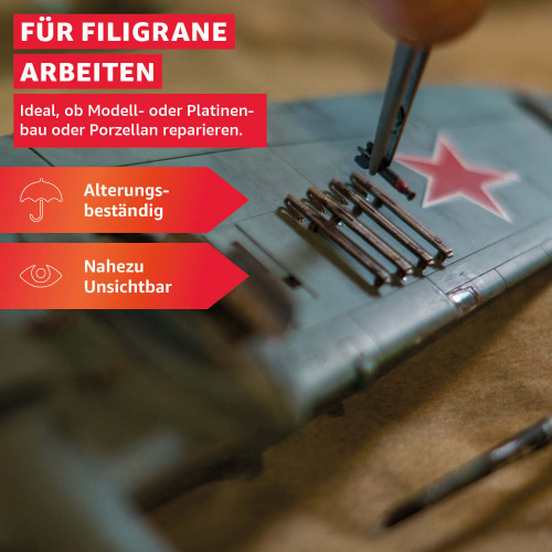 Everglue Sekundenkleber Cyanacrylat hochviskos extra lange lagerfähig 20g Dosierflasche