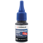 Everglue Sekundenkleber Cyanacrylat für Metall Plastik Styropor® mittelviskos 20g Dosierflasche
