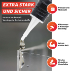 Everglue Sekundenkleber Cyanacrylat für Metall Plastik Styropor® mittelviskos 20g Dosierflasche