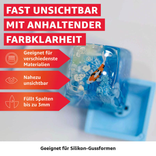 Everglue 2K 5-Minuten-Epoxy Epoxidharz 200g Dosierflaschen 1:1