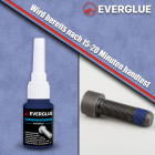 Everglue fermo per vite anaerobicodi di media resistenza resistente alle vibrazioni normalmente smontabile fino al filettatura M36 10g bottiglia dosatrice