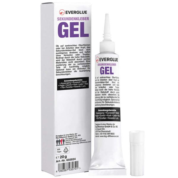 Everglue super glue gel 20g coral glue aquascaping non-drip transparent 20g