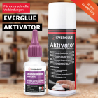 Everglue Sekundenkleber Cyanacrylat hochviskos hochflexibel 50g Dosierflasche