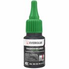 Everglue colle cyano cyanoacrylate viscosité élevée 20g flacon de dosage 25 pièces