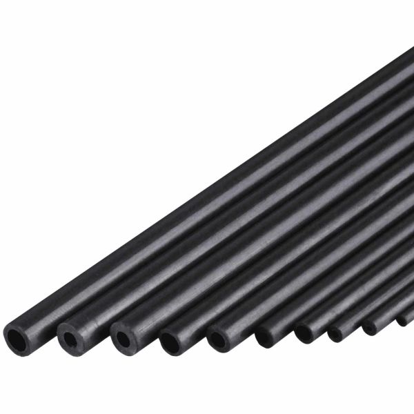 YUKI MODEL CFK-Rundrohr Carbon Kohlefaser Ø5,0 x Ø3,0 x 1000mm