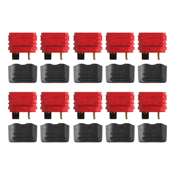 YUKI MODEL gold connector Deans Ultra Plug with insulating cap 10 sockets