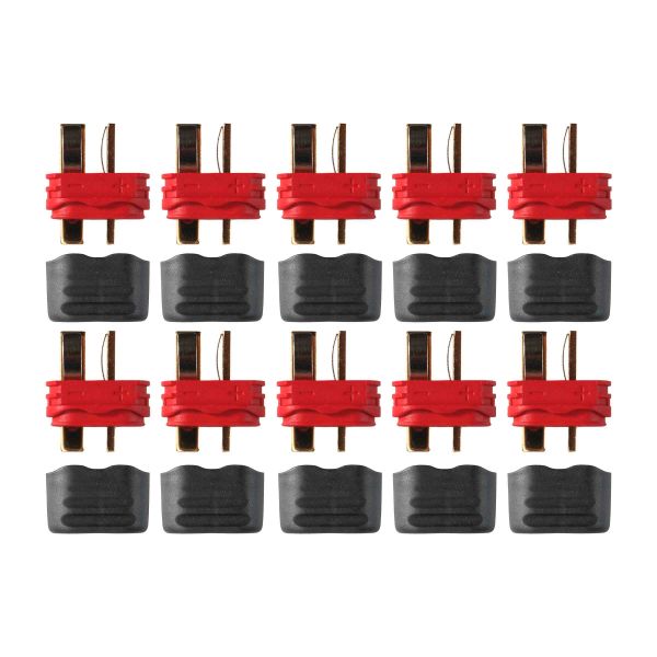 YUKI MODEL gold connector Deans Ultra Plug with insulating cap 10 plugs